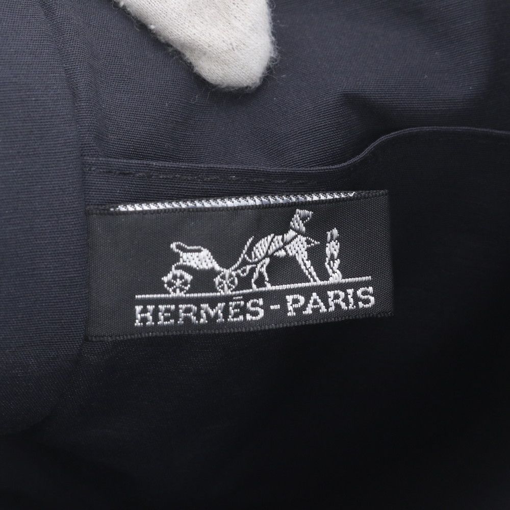 Hermes Her Line Pouch MM Clutch Business Gray — view 7