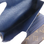 Louis Vuitton Monogram Epi Portefeuille Marie le Long Andigo Blue Wallet — view 7