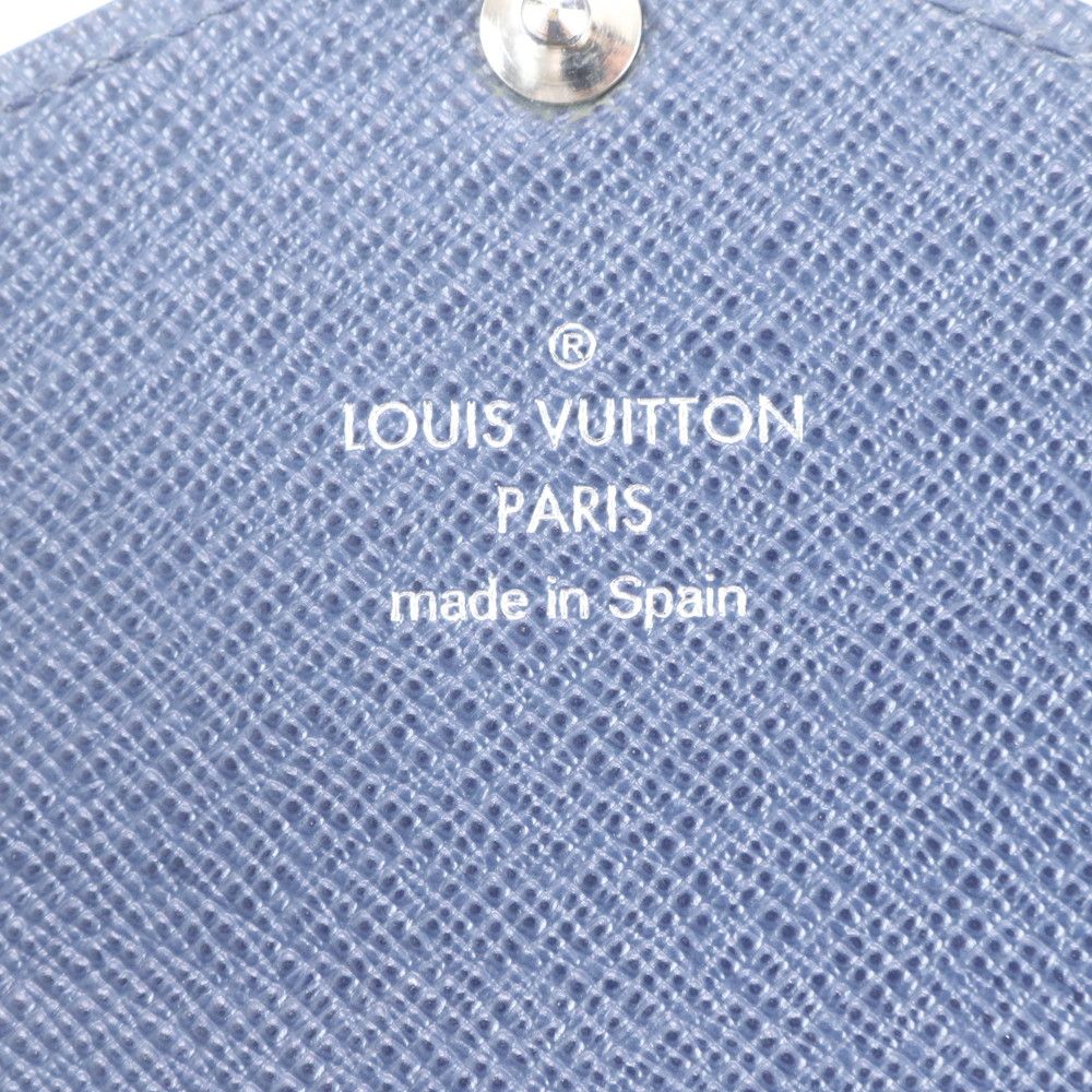 Louis Vuitton Monogram Epi Portefeuille Marie le Long Andigo Blue Wallet — view 9