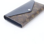 Louis Vuitton Monogram Epi Portefeuille Marie le Long Andigo Blue Wallet — view 5