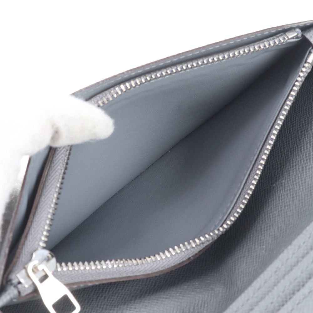 Louis Vuitton Taiga Portefeuille Brazza Glacier Leather Wallet Bifold — view 8