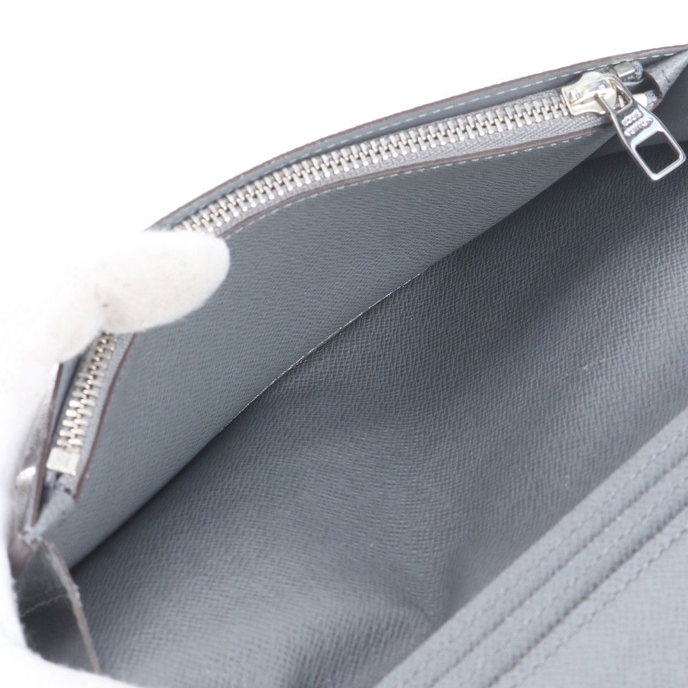 Louis Vuitton Taiga Portefeuille Brazza Glacier Leather Wallet Bifold — view 6