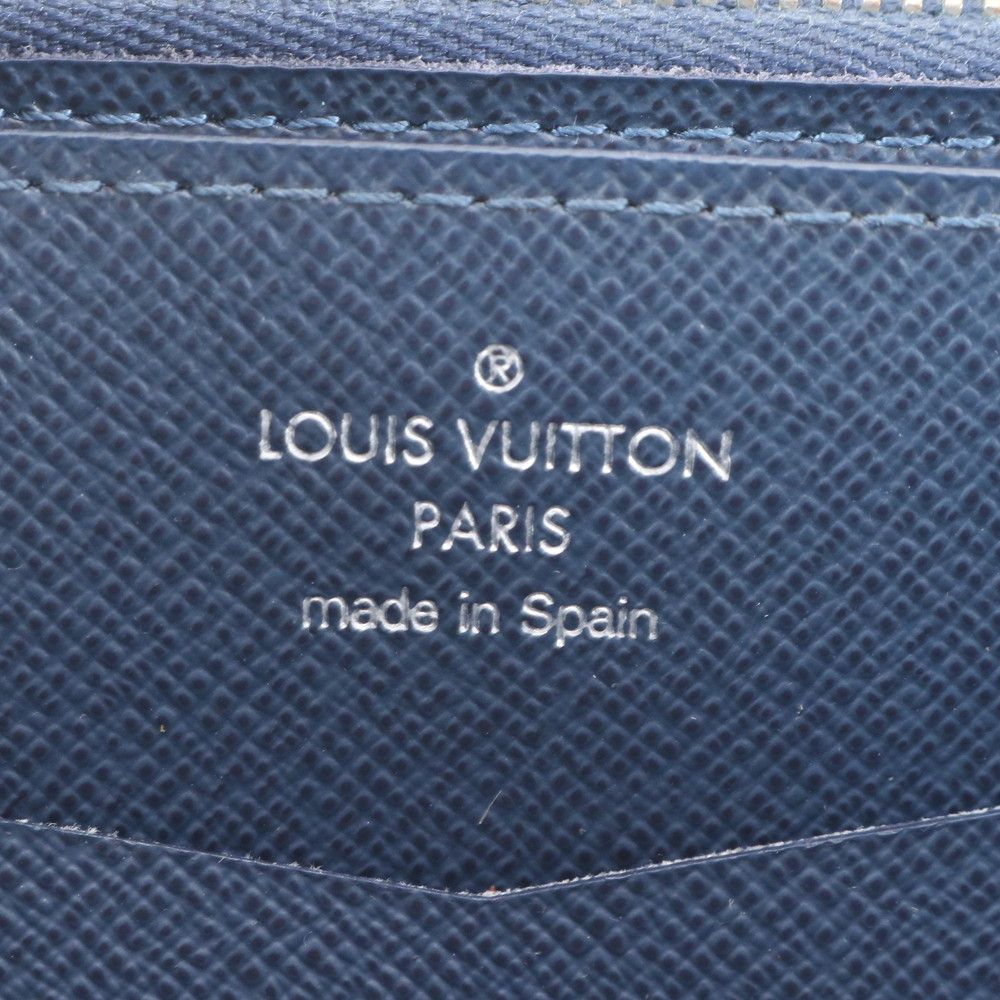 Louis Vuitton Taiga Zippy XL Stripe Organizer Wallet Leather Second — view 9