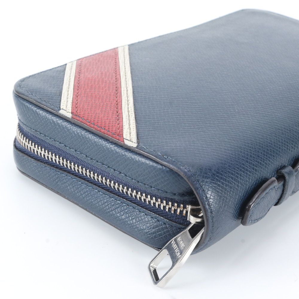 Louis Vuitton Taiga Zippy XL Stripe Organizer Wallet Leather Second — view 5
