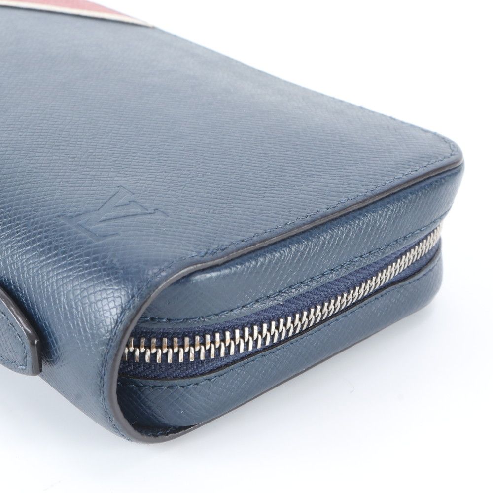 Louis Vuitton Taiga Zippy XL Stripe Organizer Wallet Leather Second — view 3