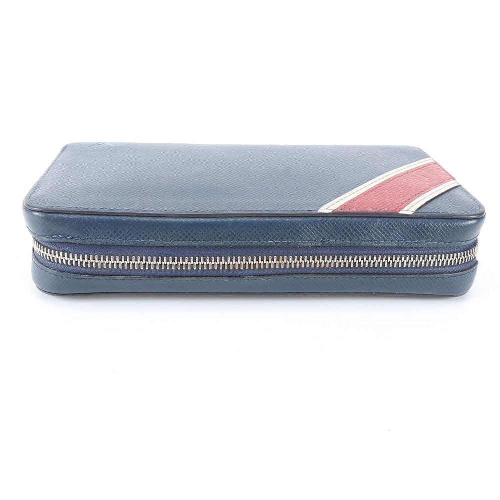 Louis Vuitton Taiga Zippy XL Stripe Organizer Wallet Leather Second — view 6