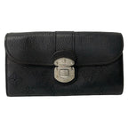 Louis Vuitton Wallet Mahina Portefeuille Iris Noir