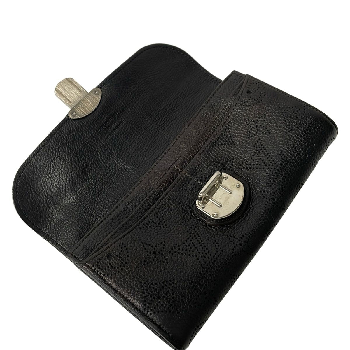 Louis Vuitton Wallet Mahina Portefeuille Iris Noir — view 3