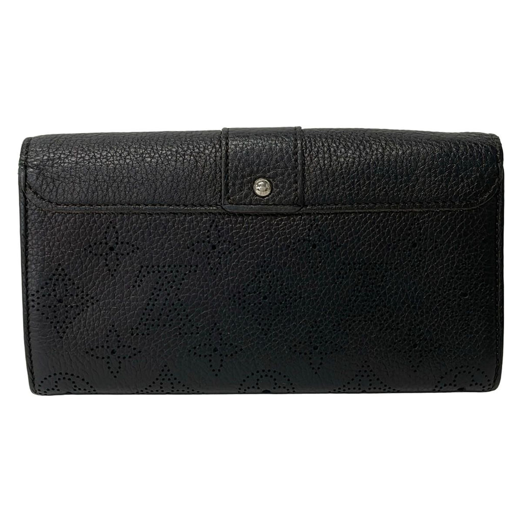Louis Vuitton Wallet Mahina Portefeuille Iris Noir — view 2