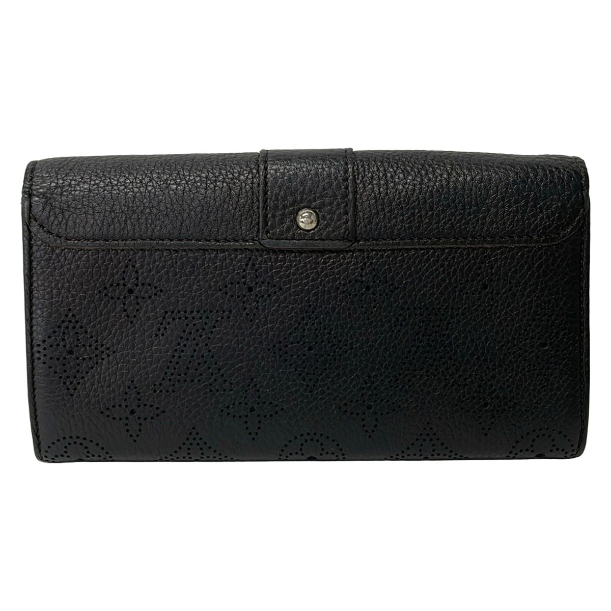 Louis Vuitton Wallet Mahina Portefeuille Iris Noir — view 2