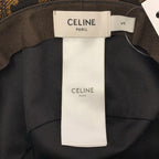 Celine All Over Triomphe Logo Bucket Hat S Brown — view 6