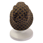 Celine All Over Triomphe Logo Bucket Hat S Brown — view 5