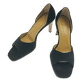 Gucci Suede Leather Sandals 38c Black