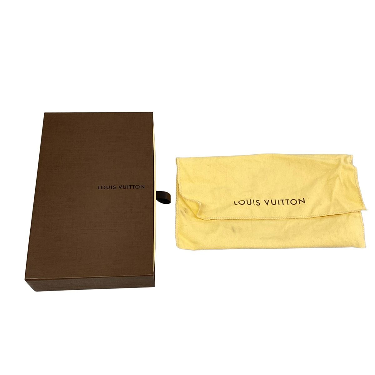 Louis Vuitton Trifold Wallet Epi Porte Tresor Loue Tuy Papier Noir Leather — view 8