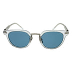 Prada Clear Frame Eyewear Sunglasses Blue — view 5