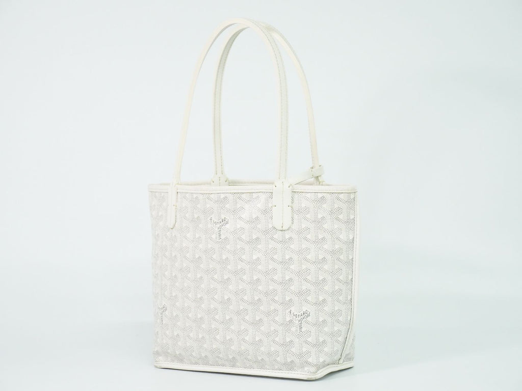 Goyard Anjou Mini Reversible Tote White — view 2
