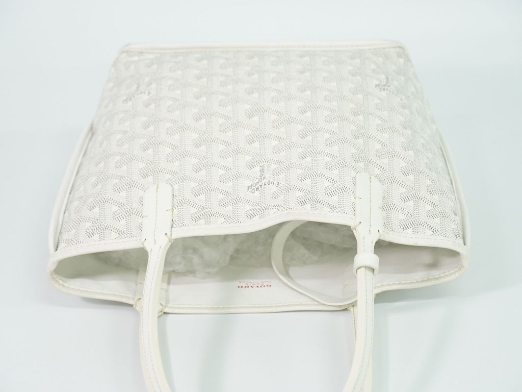 Goyard Anjou Mini Reversible Tote White — view 5