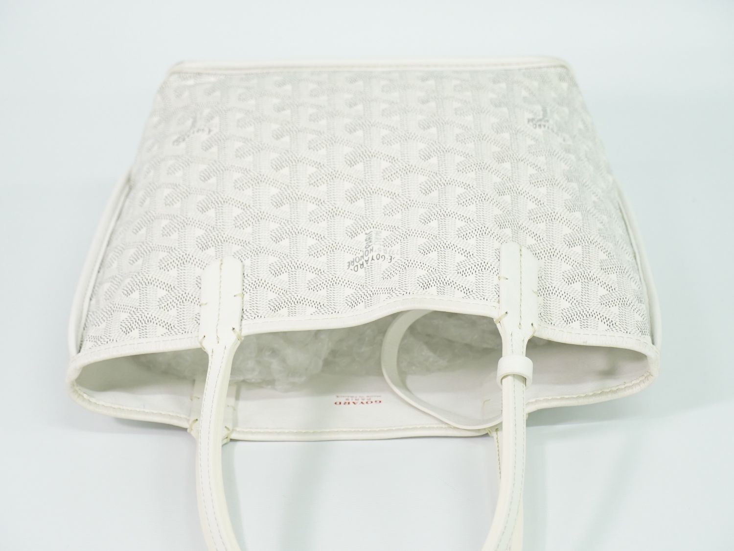 Goyard Anjou Mini Reversible Tote White — view 5