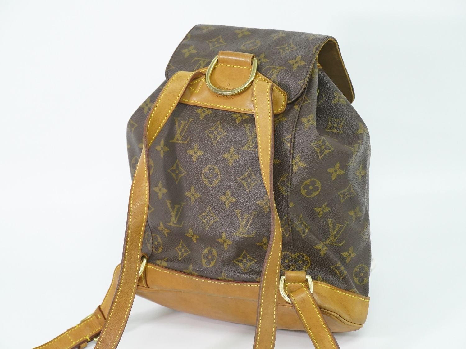 Louis Vuitton LV Montsouris MM Backpack Monogram Brown — view 2