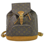Louis Vuitton LV Montsouris MM Backpack Monogram Brown