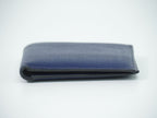 Hermes Mc2 Copernicus Bifold Wallet Compact Billfold Leather Navy Copernic — view 3