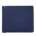 Hermes Mc2 Copernicus Bifold Wallet Compact Billfold Leather Navy Copernic
