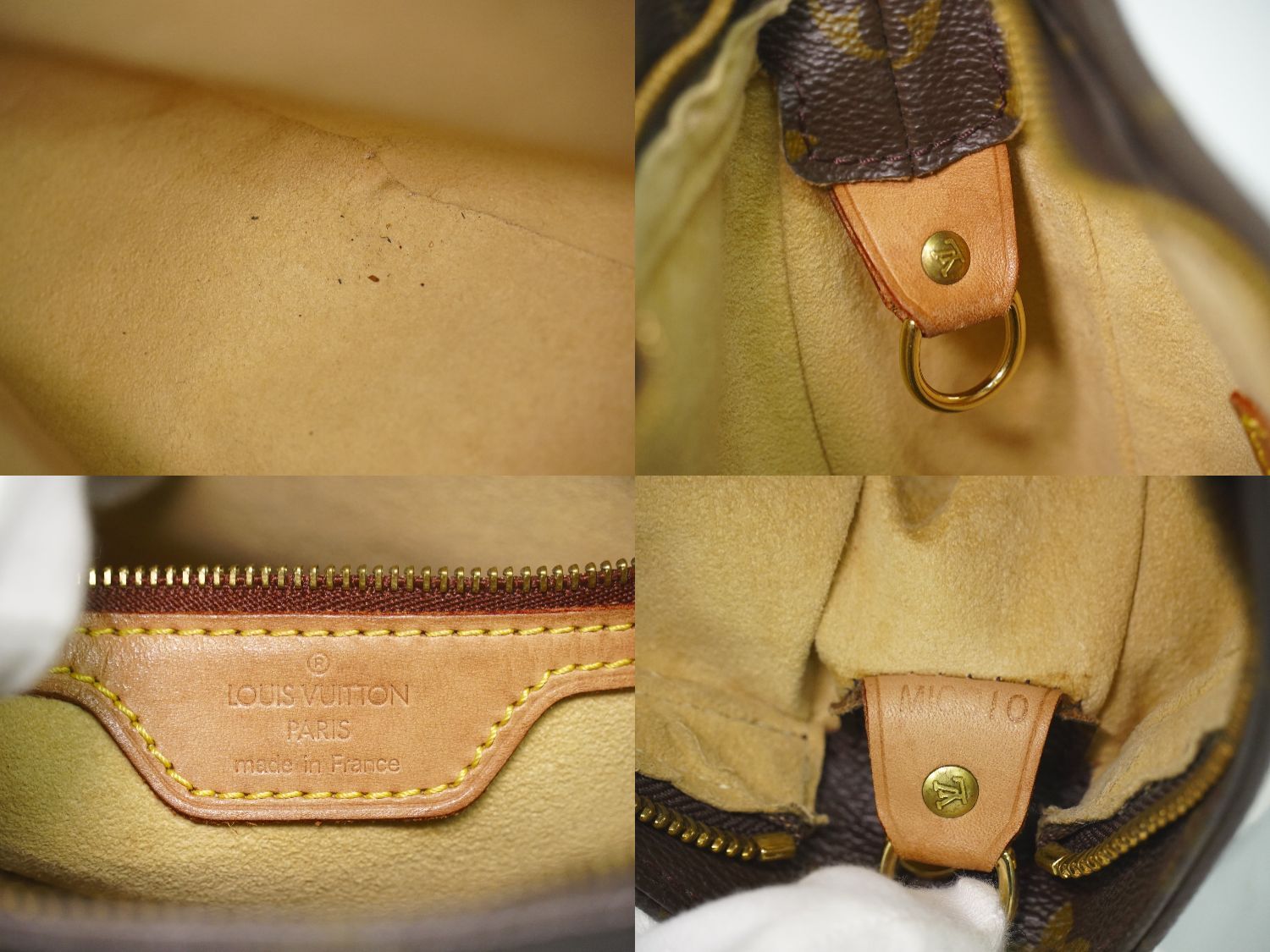 Louis Vuitton LV Looping GM Monogram Shoulder Bag Brown — view 9