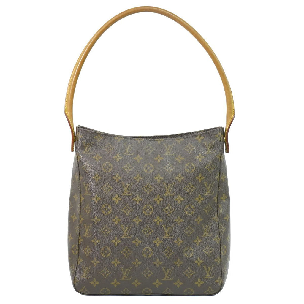 Louis Vuitton LV Looping GM Monogram Shoulder Bag Brown