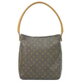Louis Vuitton LV Looping GM Monogram Shoulder Bag Brown