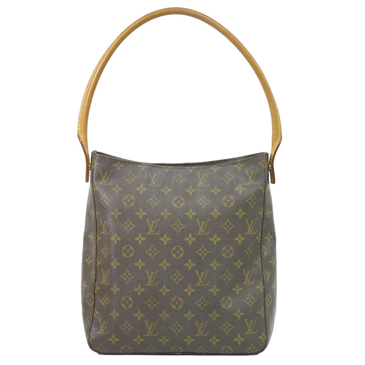 Louis Vuitton LV Looping GM Monogram Shoulder Bag Brown