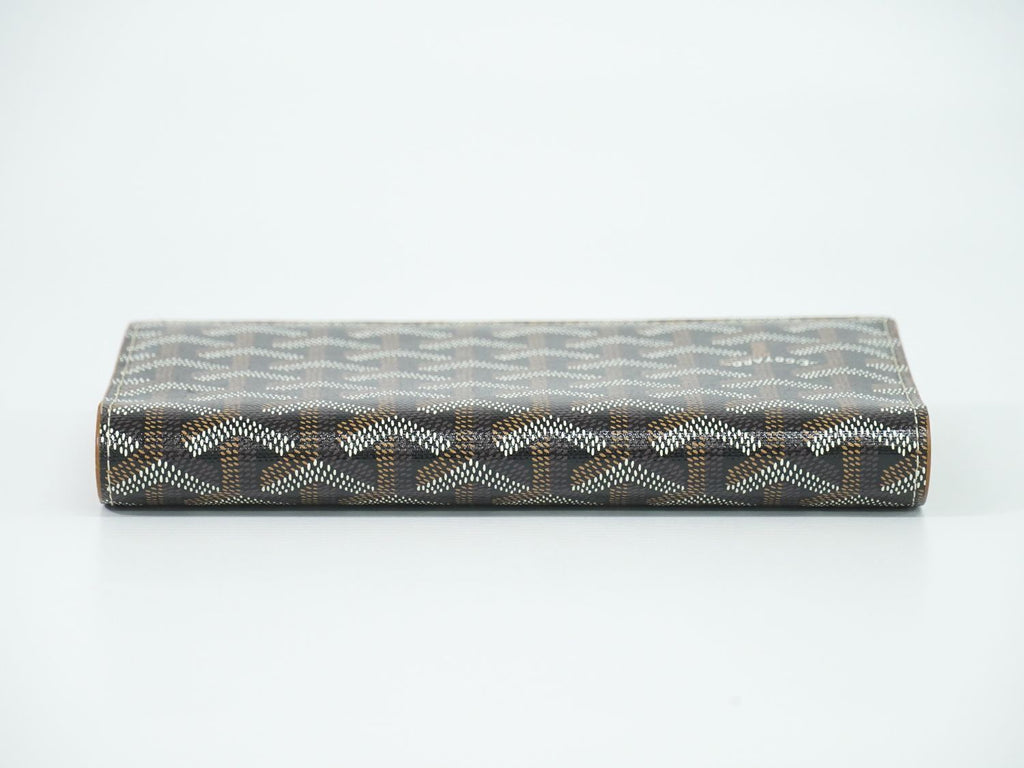 Goyard Sully Herringbone Wallet Black Richelieu — view 5