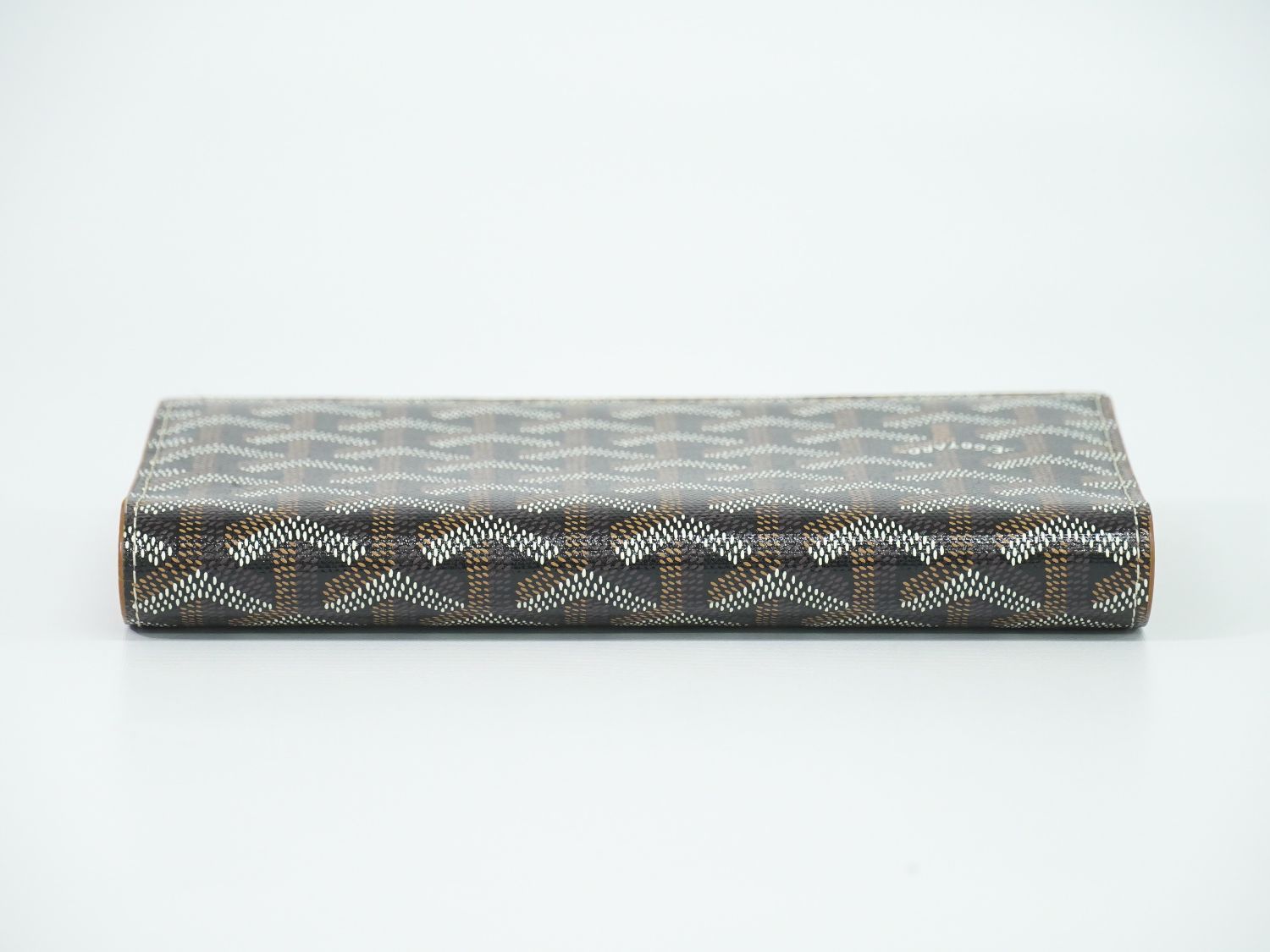 Goyard Sully Herringbone Wallet Black Richelieu — view 5