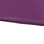Louis Vuitton Book Cover Couverture Carnet PM Cuir Purple Leather Shoulder — view 5