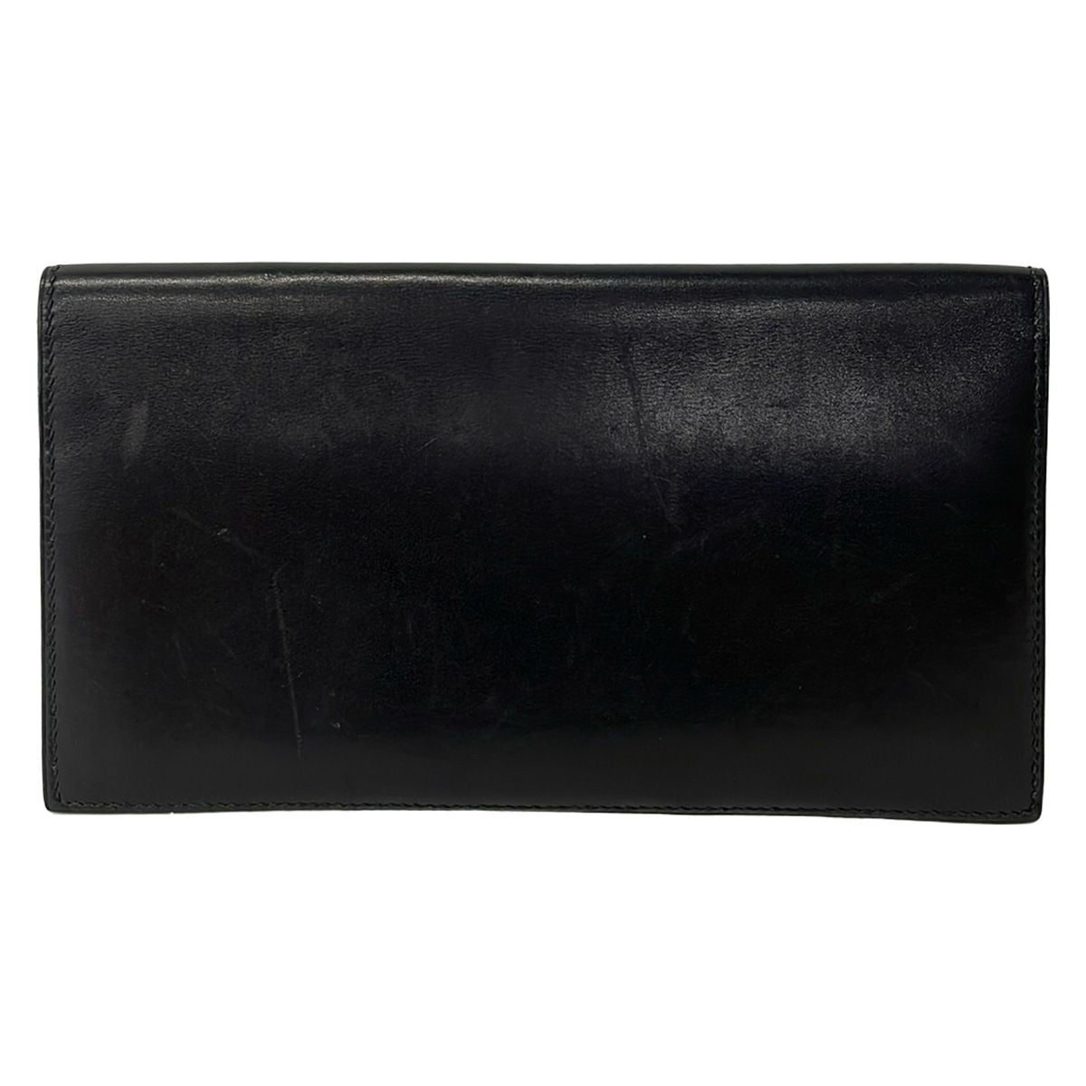 Hermes Billfold Mc2 Fleming Black Wallet