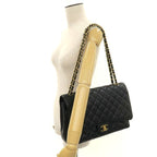 Chanel Caviar Deca Quilted Chain Messenger — view 9
