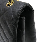 Chanel Caviar Deca Quilted Chain Messenger — view 6