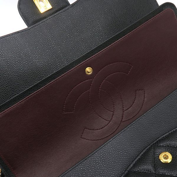 Chanel Caviar Deca Quilted Chain Messenger — view 8