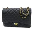 Chanel Caviar Deca Quilted Chain Messenger