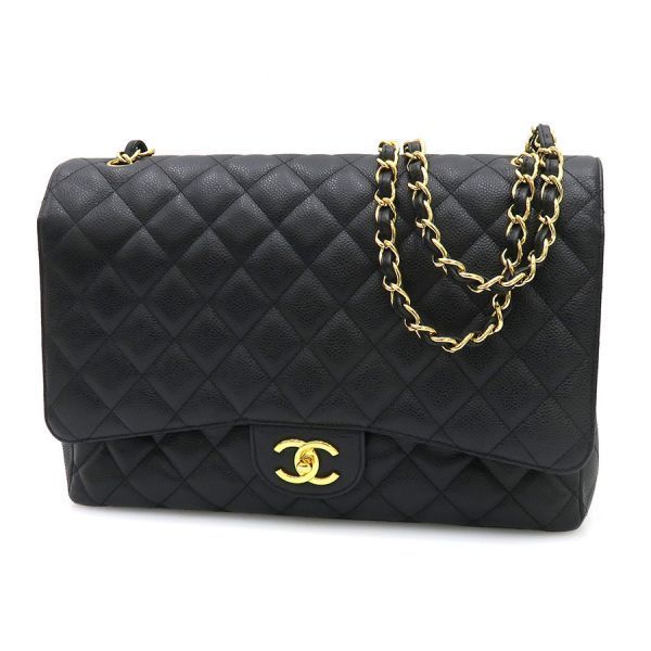 Chanel Caviar Deca Quilted Chain Messenger