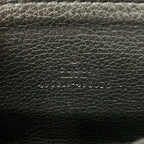 Gucci Coin Case Print Black Zip Around Leather — view 4