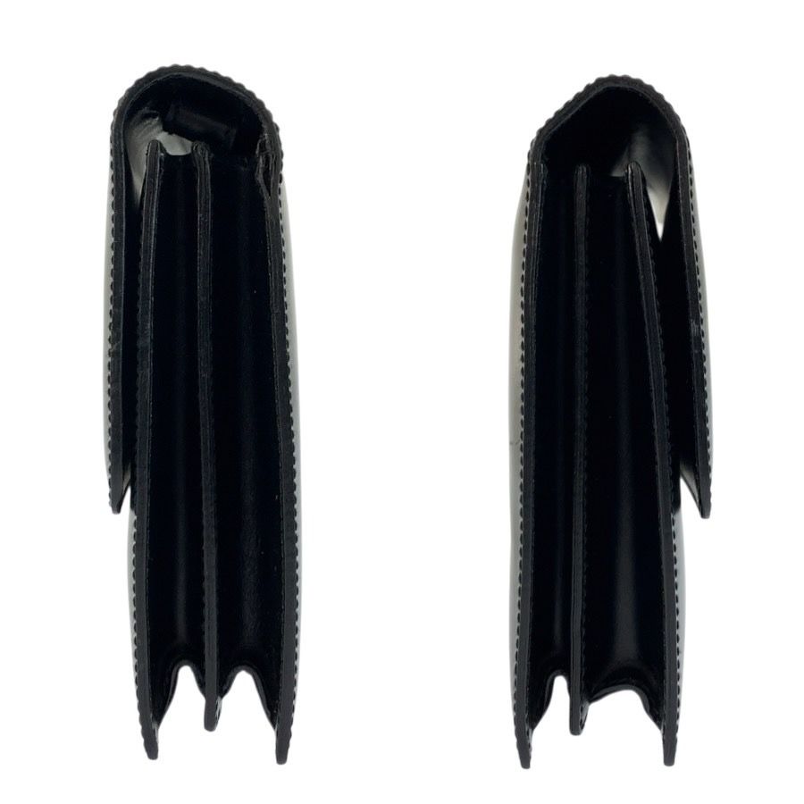 Gucci Black Silver Leather Clutch — view 7