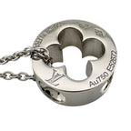 Louis Vuitton Pendentif Empreinte Necklace 18k White Gold — view 4