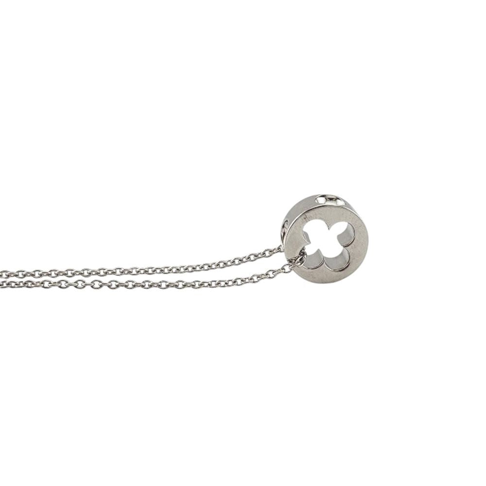 Louis Vuitton Pendentif Empreinte Necklace 18k White Gold — view 3