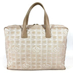 Chanel Handbag Business Bag Nylon Leather Beige — view 2