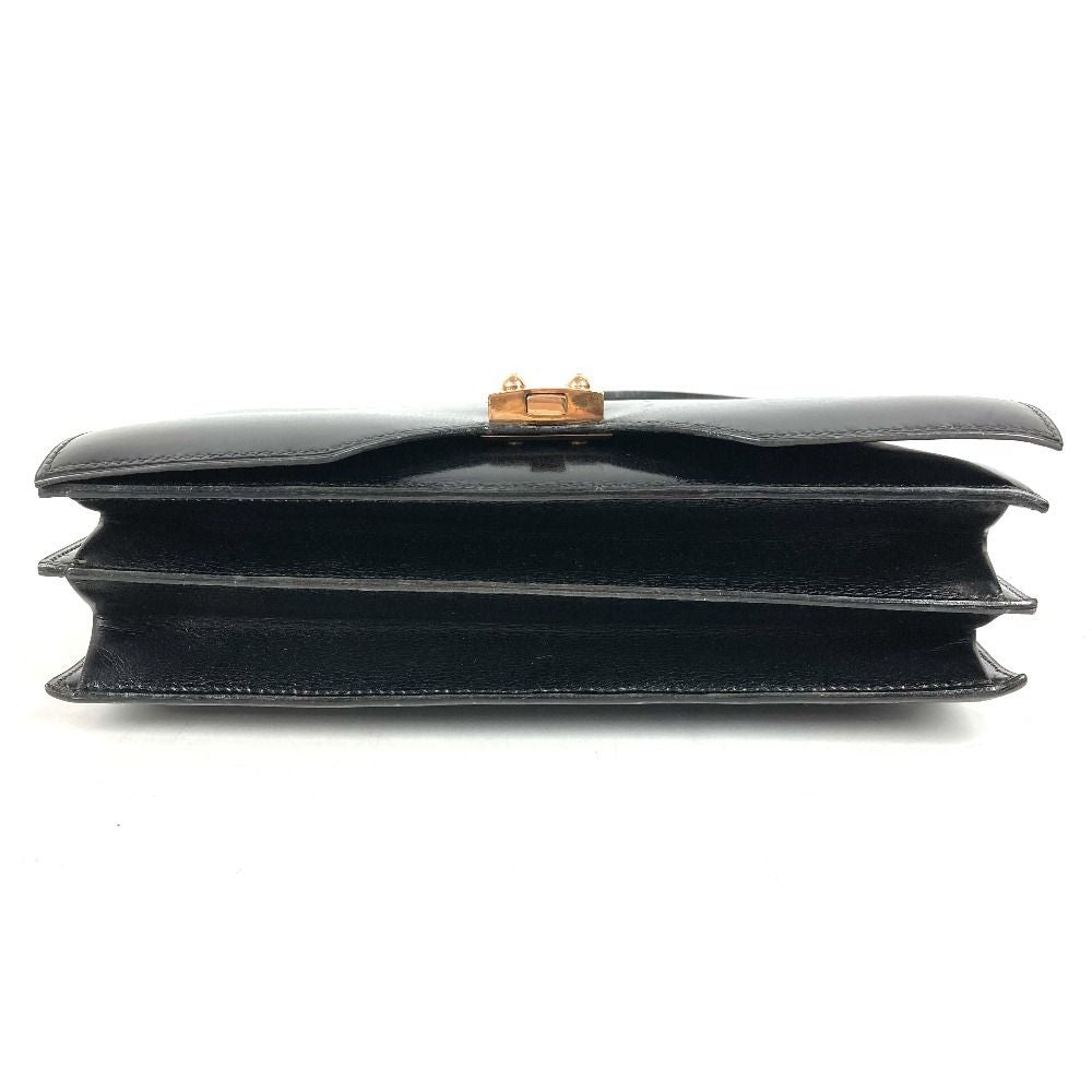 Hermes Handbag Sac G8 Box Calf Black — view 5