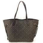 Louis Vuitton Shoulder Bag Neverfull MM Monogram Idylle Fuzan Brown — view 2