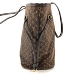 Louis Vuitton Shoulder Bag Neverfull MM Monogram Idylle Fuzan Brown — view 4