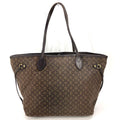 Louis Vuitton Shoulder Bag Neverfull MM Monogram Idylle Fuzan Brown