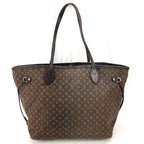 Louis Vuitton Shoulder Bag Neverfull MM Monogram Idylle Fuzan Brown