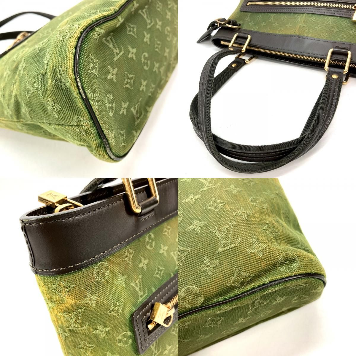 Louis Vuitton Tote PM Monogram Mini Canvas Khaki — view 7